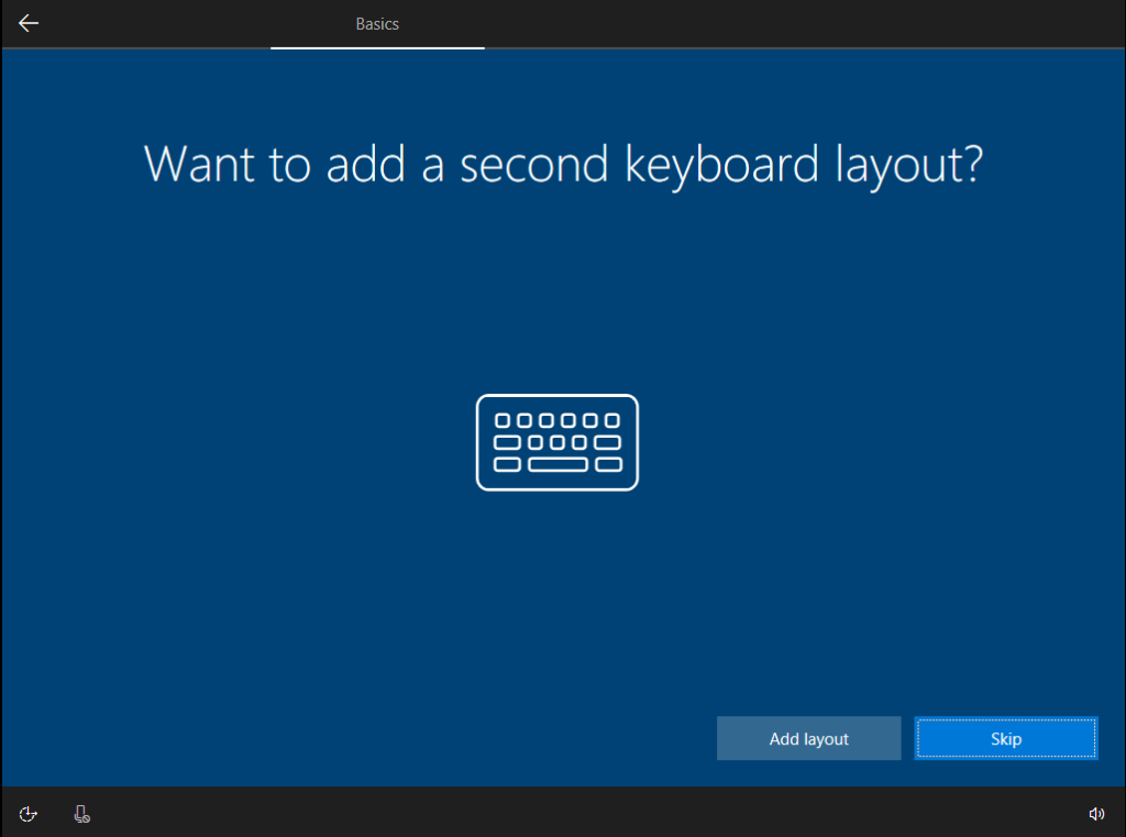 windows second keyboard layout.