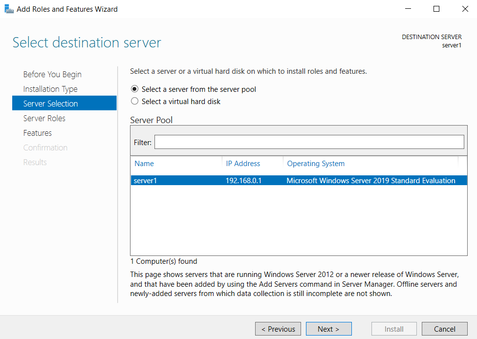 Windows server selection for DNS