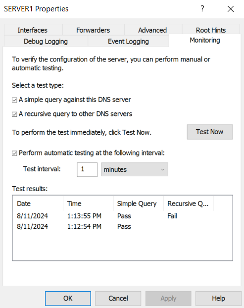 Free DNS Monitoring Without Tool