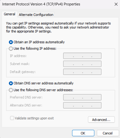 Change DNS Settings In Windows